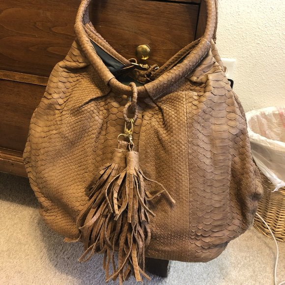 Maisha Python Tote - Picture 6 of 6